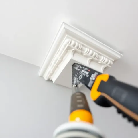 Listwy sufitowe styropianowe jak przycinać