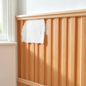 Malowanie boazerii na biało