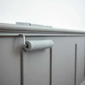 Malowanie boazerii na szaro