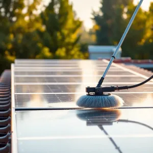 Maszyna do mycia paneli fotowoltaicznych