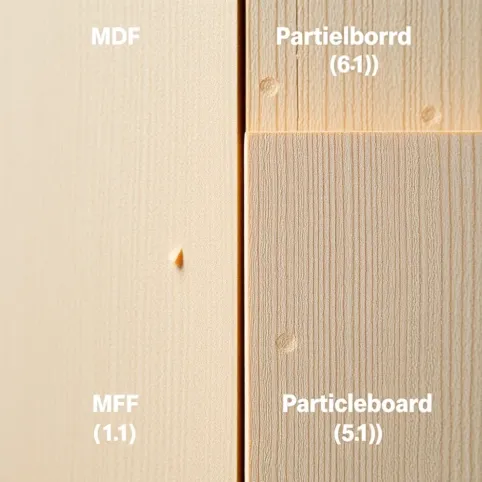 MDF a płyta wiórowa