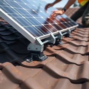 Mocowanie paneli do blachodachówki