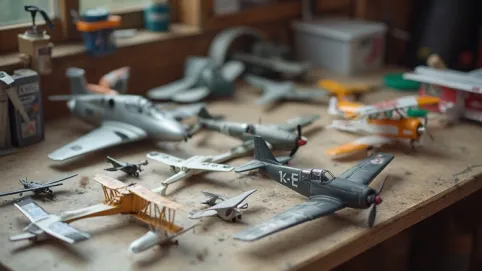 modele samolotów do sklejania