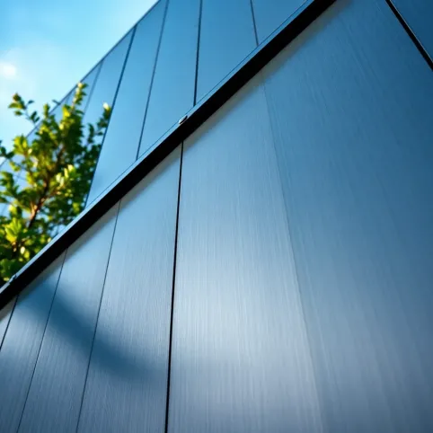 Montaż blachy na elewacji