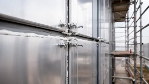 montaż fasady aluminiowej