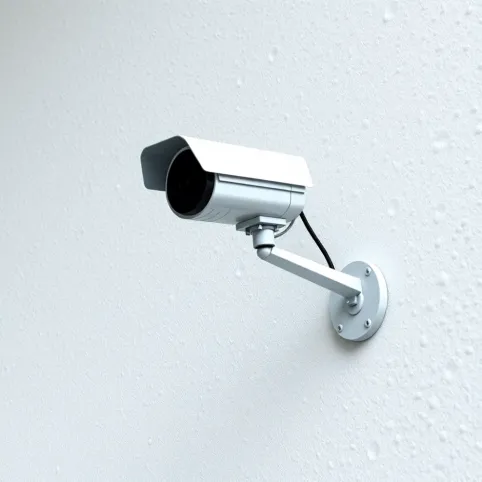 Montaż kamery na elewacji styropianowej