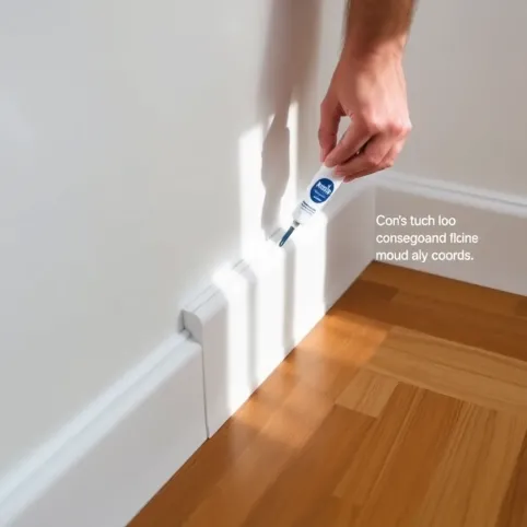 Montaż listew przypodłogowych MDF na klej