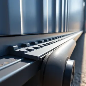 Montaż listwy do bramy przesuwnej