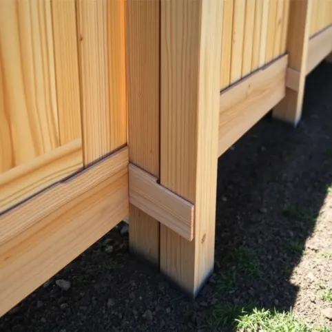 Montaż ogrodzenia panelowego na pochyłym terenie