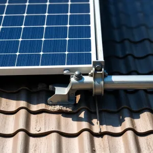 Montaż paneli fotowoltaicznych na eternicie