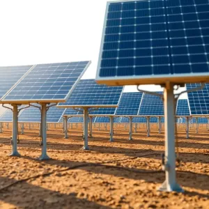 Montaż paneli fotowoltaicznych na gruncie