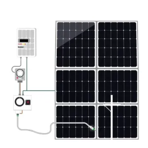 Montaż paneli fotowoltaicznych schemat
