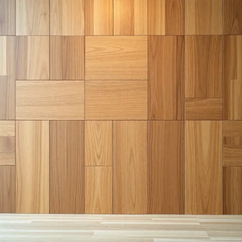 Montaż paneli podłogowych na ścianie na klej