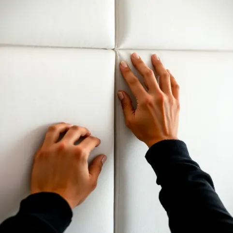 Montaż paneli ściennych tapicerowanych