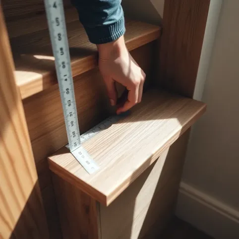 Montaż paneli winylowych na schodach