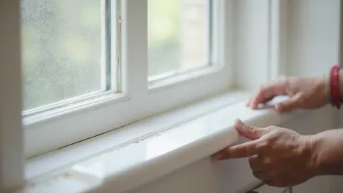 Montaż parapetów wewnętrznych PCV