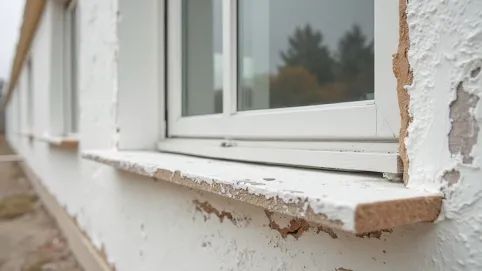 Montaż parapetów zewnętrznych po ociepleniu