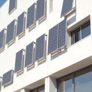 Montaż pionowy paneli fotowoltaicznych