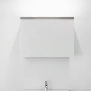 Montaż szafki łazienkowej wiszącej na listwie