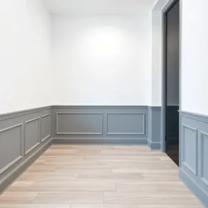 Nowoczesna Boazeria W Przedpokoju