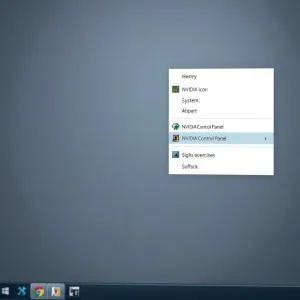 nvidia control panel missing