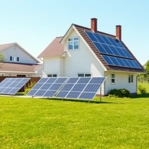 Odległość paneli fotowoltaicznych od domu