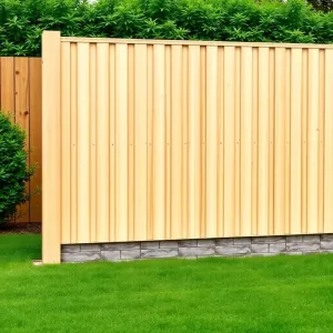 Ogrodzenie panelowe z podmurówką cena za mb