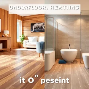 Ogrzewanie podłogowe  panele czy płytki