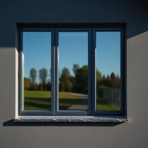 Okna antracyt jaki parapet zewnętrzny