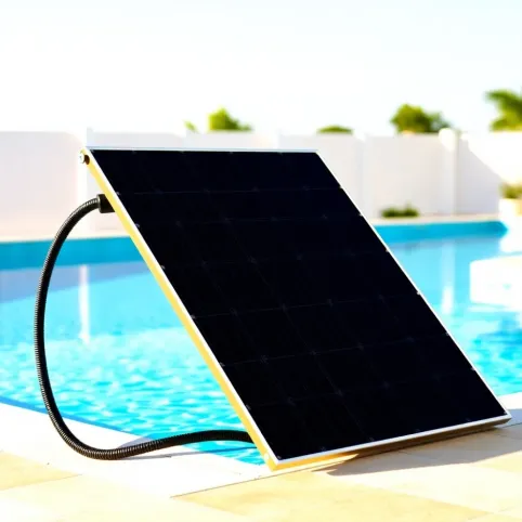 Panel solarny do grzania wody w basenie