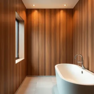 Panele drewniane na ścianę do Łazienki