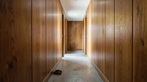 panele fornirowane na ścianę do korytarzu