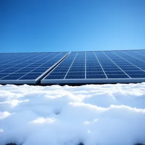 Panele fotowoltaiczne a śnieg
