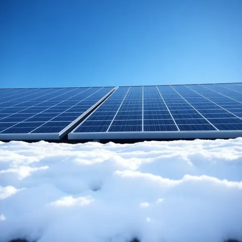 Panele fotowoltaiczne a śnieg