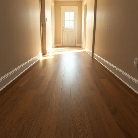 Panele laminowane w przedpokoju