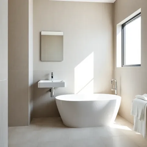 Panele na płytki w łazience