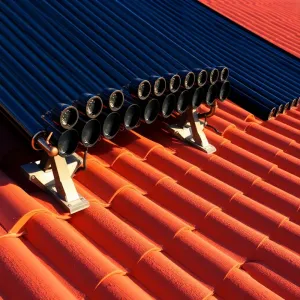 panele słoneczne do grzania wody