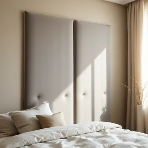 Panele tapicerowane na ścianę do sypialni