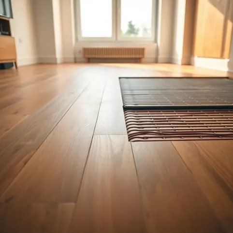 Panele winylowe a ogrzewanie podłogowe