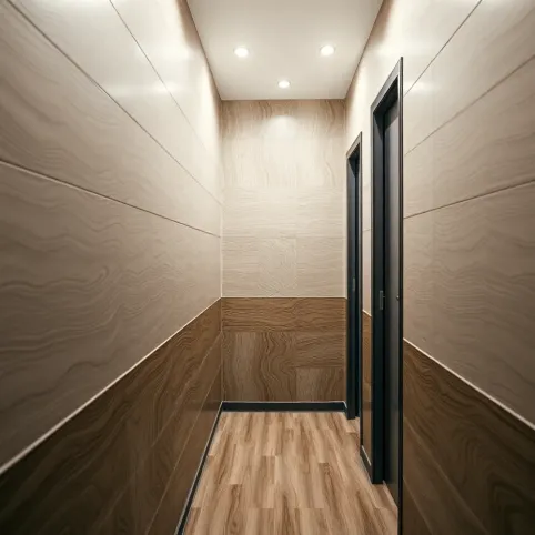 Panele winylowe na ścianę do przedpokoju