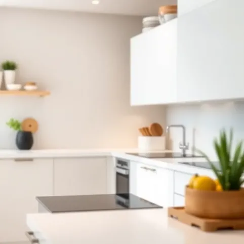 Panele winylowe na ścianę w kuchni