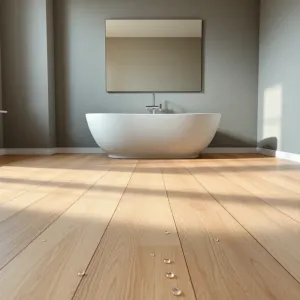 panele winylowe w łazience