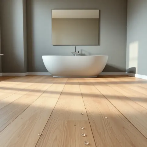 panele winylowe w łazience