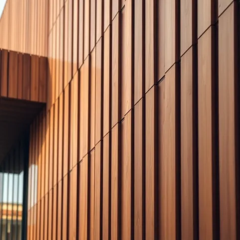 Pionowe Deski Na Elewacji