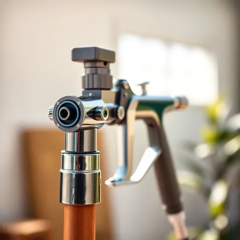 Pistolet Do Malowania Elewacji Farbami Silikonowymi