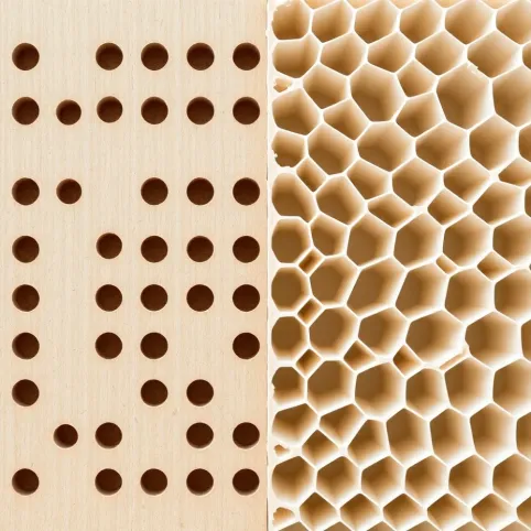 Płyta wiórowa otworowa czy plaster miodu