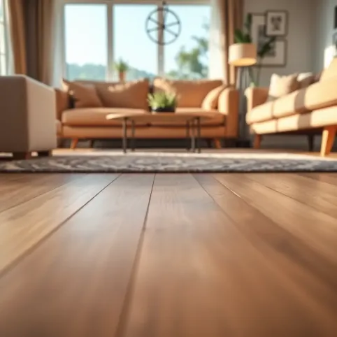 Płytki czy panele w salonie