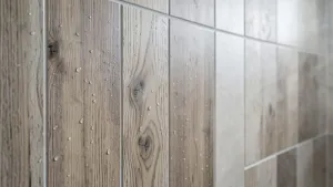 Płytki ŁAZIENKOWE imitujące boazerię