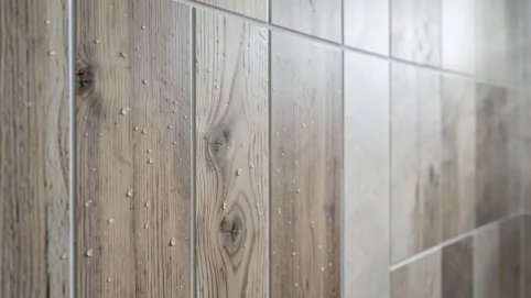 Płytki ŁAZIENKOWE imitujące boazerię