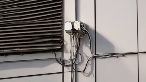 Podłączenie żaluzji fasadowych